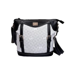 BOC Multi Utility Black & White Pattern Crossbody